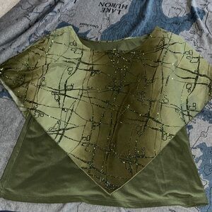Olive Green Women's top